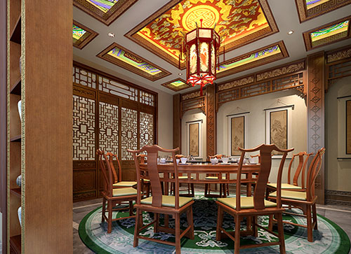 惠州中式古典风格家居装修设计效果图