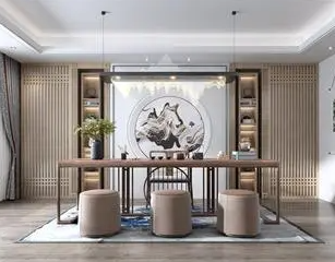 惠州新中式风格茶室如何规划设计